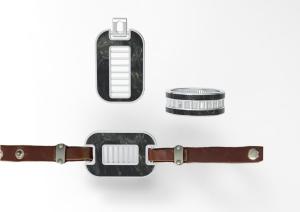 China Men's Carbon Fiber Jewelry Set Ring And Pendant Set Stainless Steel Bracelet wholesale