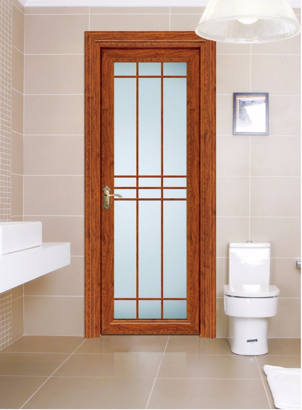 Casement Doors Aluminum Structural Extrusions Waterproof Sound proof