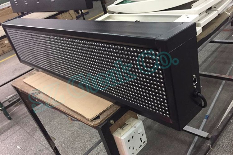 Customized full color RGB led display board message sign