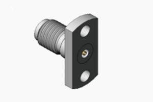 China 50Ω Stainless Steel Material MSSM Female RF Coaxial Connector With Micro-strip Nickel Plated wholesale