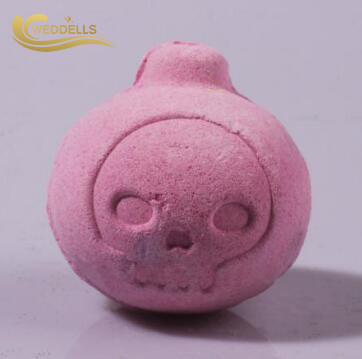 Skull Shaped Custom Bath Bombs / Natural Ingredients Bath Bombs FDA Approval