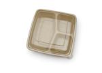Disposable lunch box clamshell packaging Biodegradable food container
