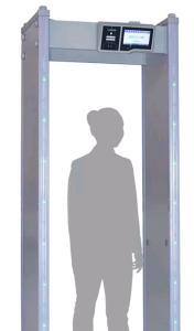 China 24 zones AB2400C LCD display walkthrough metal detector wholesale
