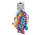 Self - Adhesive Curling Ribbon Bow , Jewel - Tone Mix , 12 - Count 1/ 4 inch