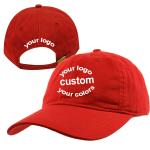 Embroidery Logo Advertising Baseball Caps For School Teams