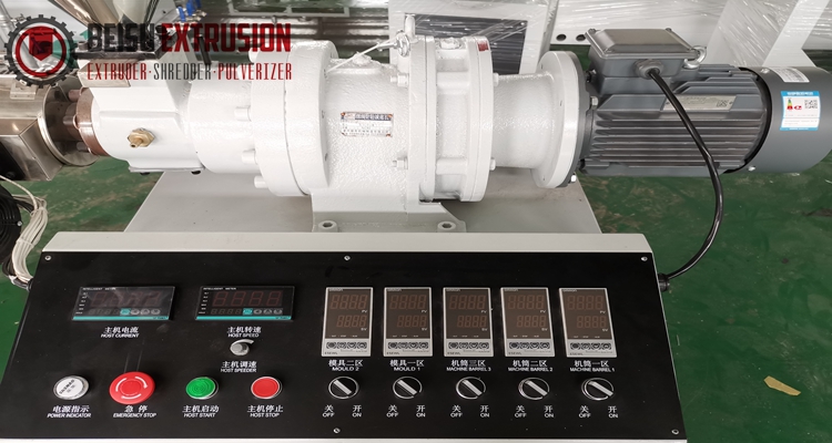 CE Single Screw 20kg/H Mini Plastic Extruder Machine