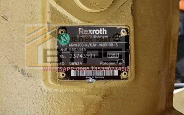 R992001573 A6VM160HD2E/63W-VAB020B REXROTH BENT AXIS HYDRAULIC PUMP REPLACMENT