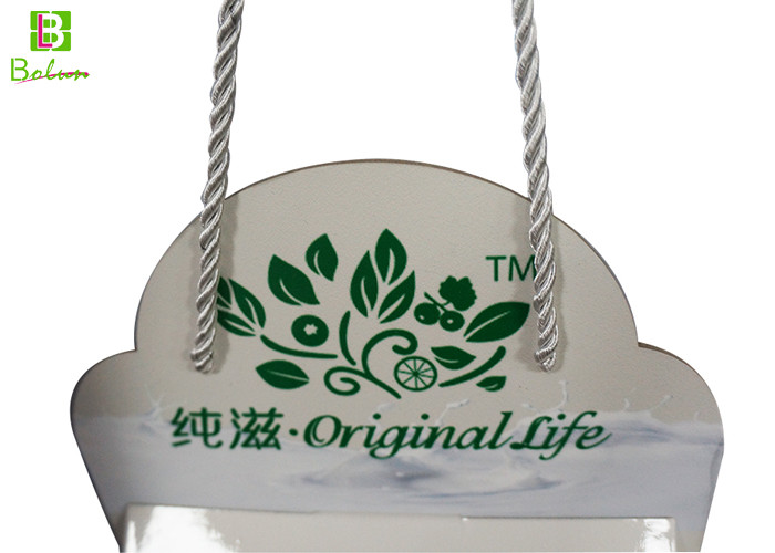 Hanging Cardboard Display Holder Corrugated , Cardboard Floor Display Racks