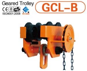 China MANUAL GEARED TROLLEY 0.5TON wholesale