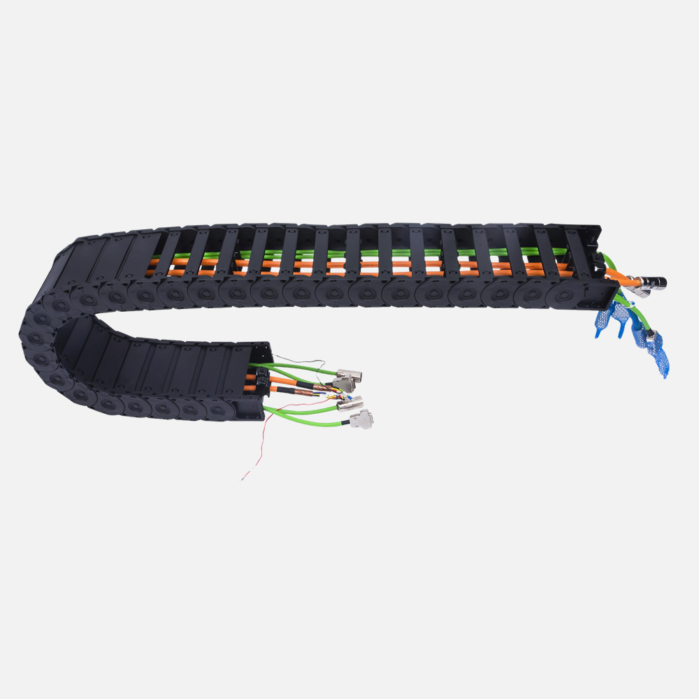 Nylon Plastic Electric Cable Drag Chain And Conveyor Chain Flexible Cable Channel