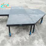 Aluminium 3floors Outdoor Concert Stage Non Slip Surface