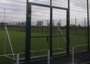 China W1.5m Pvc Coated Wire Mesh Metal Garden Fence Gate wholesale