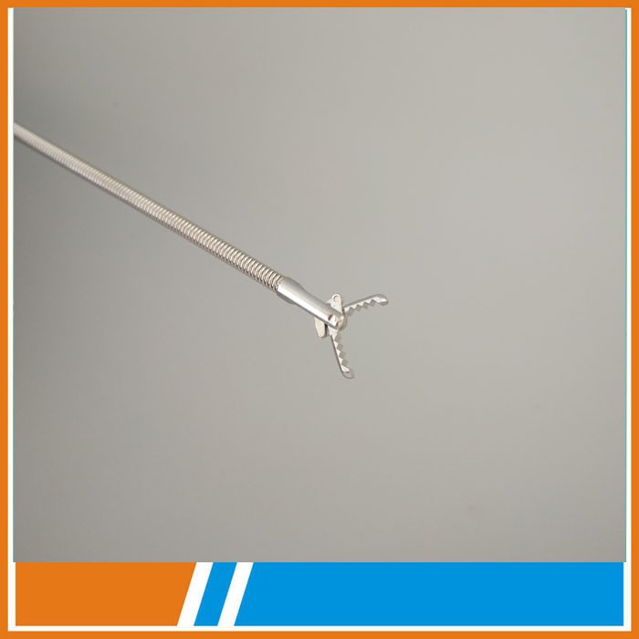 Stainless steel disposable foreign body removal forceps