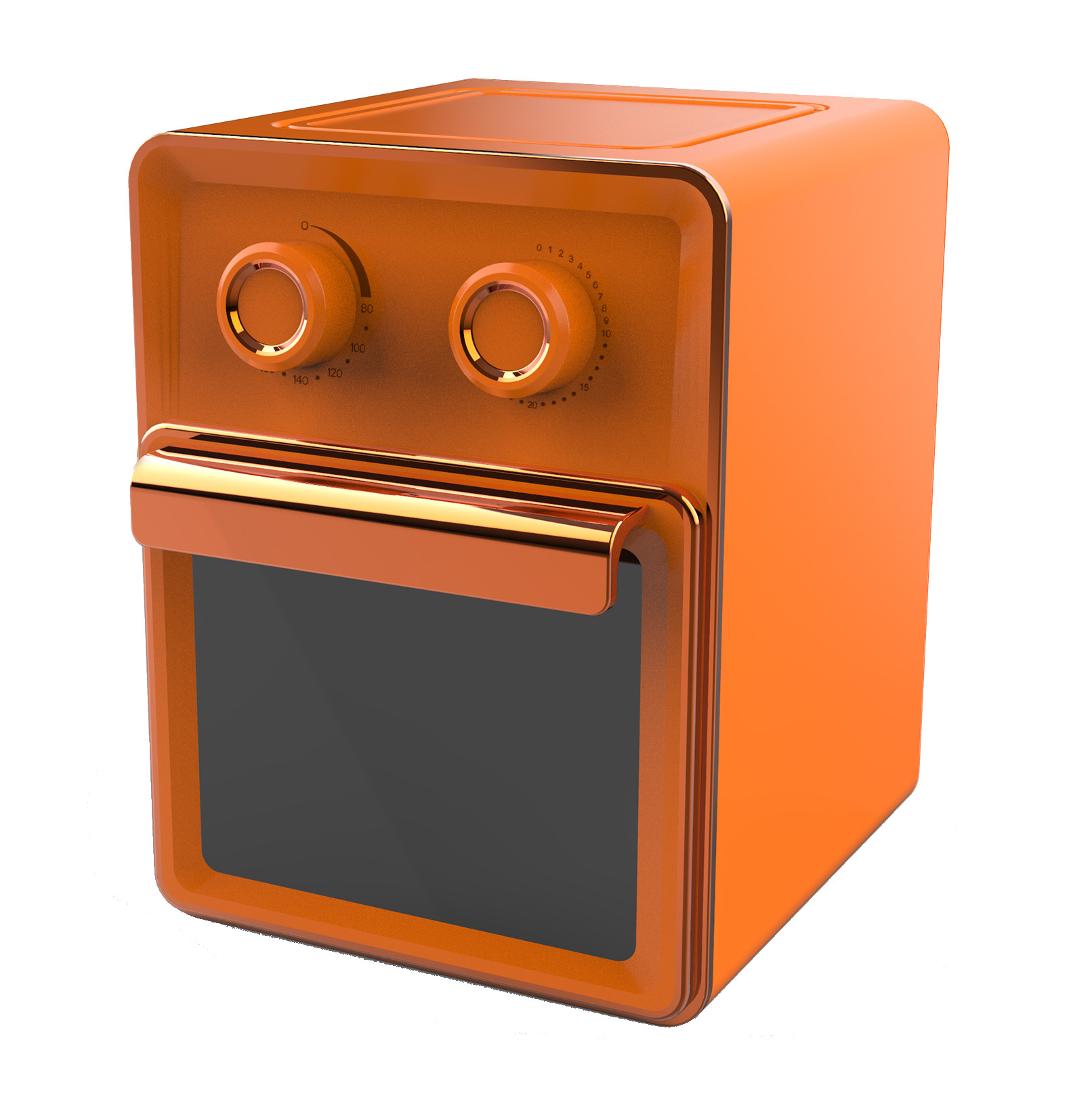 Big 11L Air Fryer Oven , Oilless Cooker, Digital Touchscreen , Visiable Window