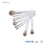 9pcs Aluminium Ferrule Marble Makeup Brush Set