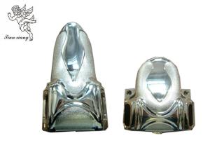 China Funeral Decoration Casket Corners 5# With Metal Bar Silver PP New Material wholesale