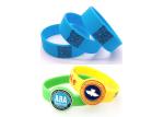 QR Code custom Silicone bracelet wristband for adlut boys girls school company
