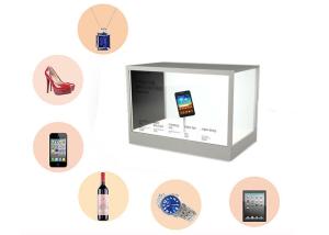 China 100W Commercial LCD Display Advertising Transparent LCD Showcase For Iphone Display wholesale