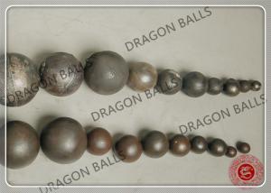 China Round Steel Cement Grinding Balls Good Toughness Abrasion Resistant wholesale