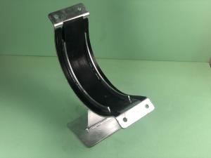 China Galvanized Carbon Steel Pipe Clamps With Two Outer Retaining Rings wholesale