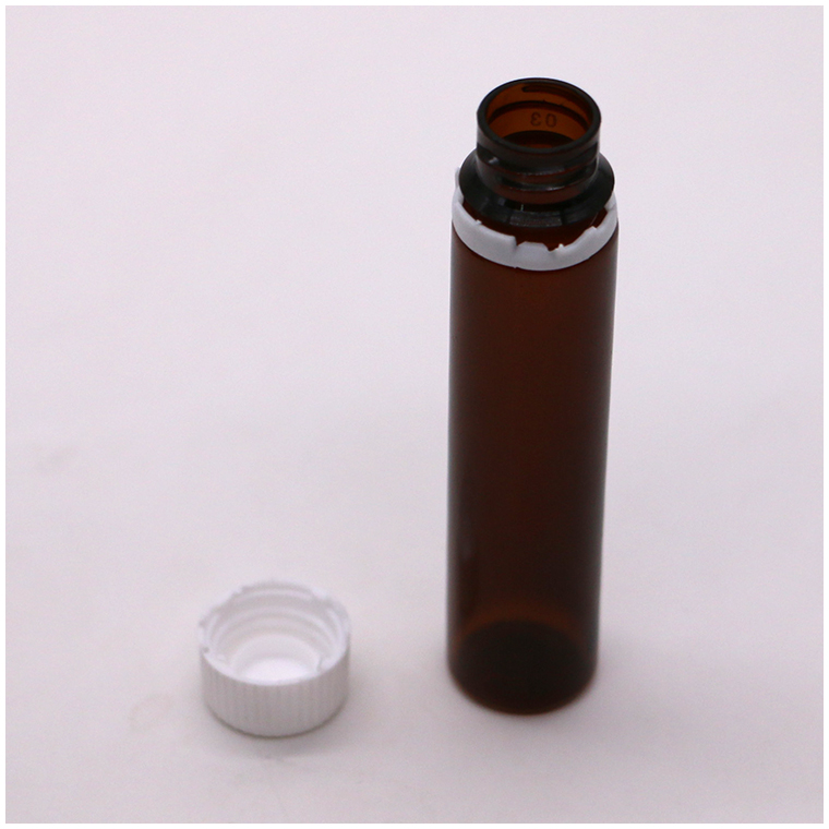 PET Plastic Oral Liquid Bottle 20ML/20CC Tamper Proof Cap for Health Care Products