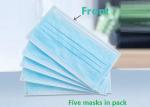 Blue Ear loop Surgical Mouth Mask Adult Size Non Woven for Daily Protect