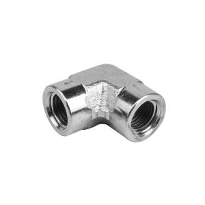 China 90 Degree Elbow Stainless Steel Pipe Fittings Double Internal Thread Tube Connector on sale