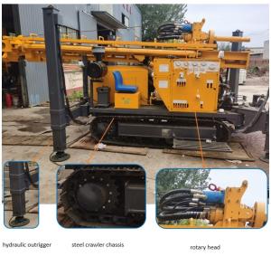 China GL300S Borehole Water Well Drill Rig High Power For Air Drilling Mud Pump wholesale