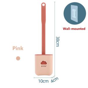 China Daily Bathroom Silicone Wc Brush Wall Hanging wholesale