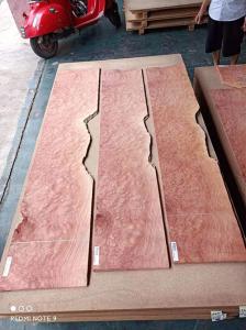 China Interior Door Redwood Burl Veneer 200mm Rotary Cut Wood Veneer wholesale