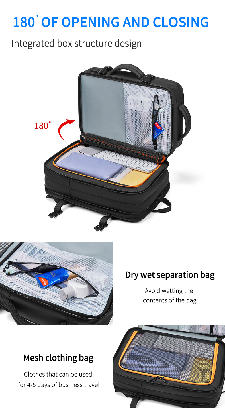 Oxford 17.3 Inch Laptop Backpack Waterproof Office Backpack 20-47Litre