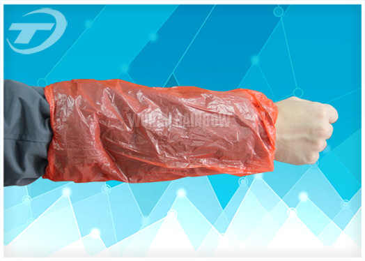 Arm Medical Disposable Sleeve Covers Blue Clear Protective Sleeves