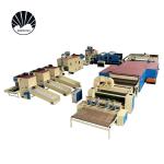 Polyester Fiber Non Woven Wadding Production Line For Hard Mattress Sofa Pad
