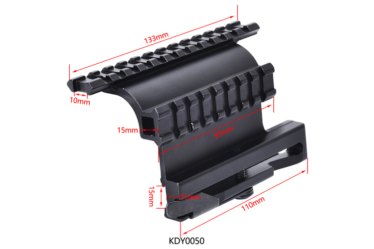 Maximum Output Power of 0 Easy Installation Scope Mount Side Mount with Shockproof