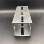 Heavy Duty Metal 50x50x3 Square Channel Steel Profile Rail