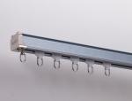 Various Colors 550cm Length 2mm Double Rail Curtain Rod Thickened