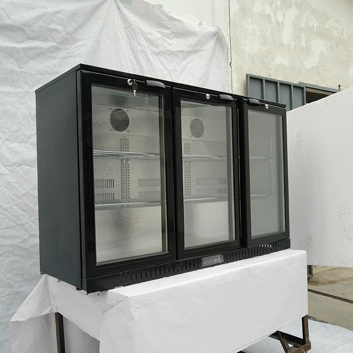 Glass Door Konor 330L Under Counter Bar Fridge For Hotel