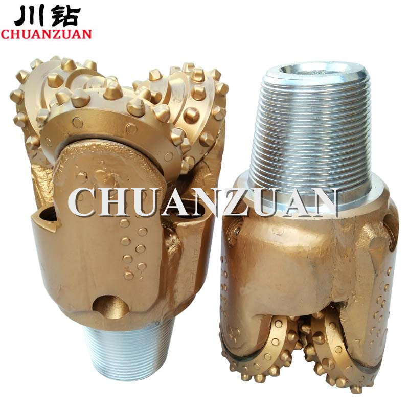 200MM Gold Roller Cone Bit 80-40RPM Rotary Speed 7 7/8" With 4 1/2" API Reg Pin