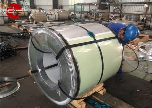 China Cold Rolled Hot - Dip Galvanized Steel Coil Zinc Coating JIS G3312 ASTM A653M wholesale