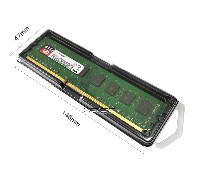 PC Computer Memory DDR3 8GB 1600MHz Memory RAM Desktop Playing Game Fast (Green)