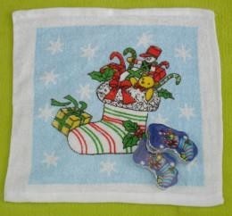 China Socks Design Christmas Compressed Towel (YT-681) wholesale