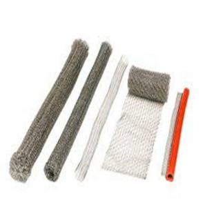 China Knitted Wire Mesh RF Shielding Gasket For Emc Anechoic Chamber 25*4.8 wholesale
