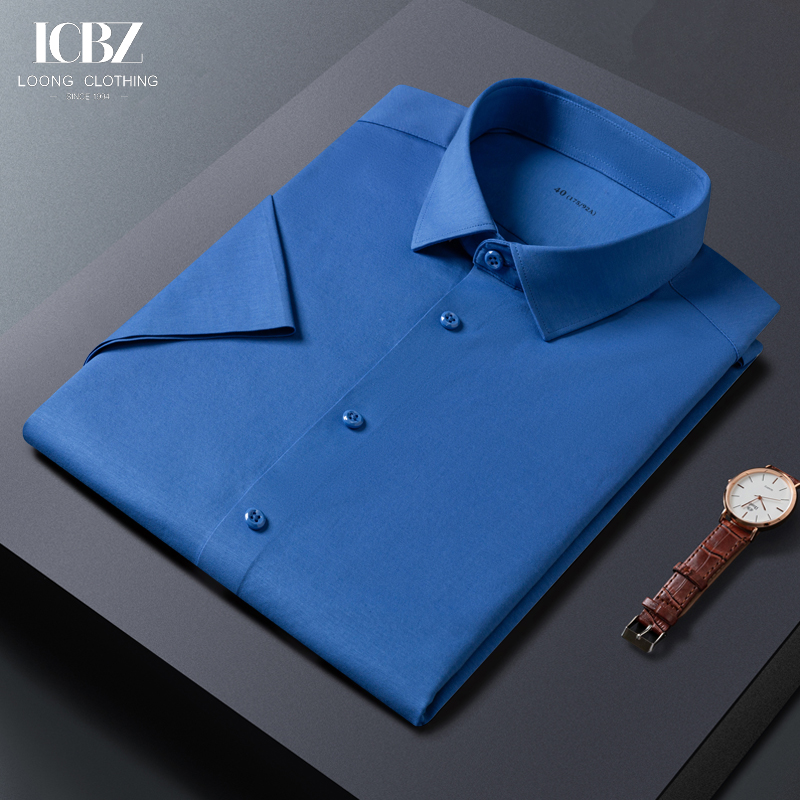Customized OEM 100% Cotton Men's Non Iron Long Sleeve Shirts For Tuxedo Dress Fabric