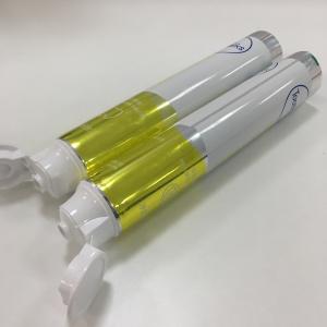 China D35 * 149.2mm 130g Aluminum Packaging Tubes , Toothpaste Tube With Silver Web wholesale