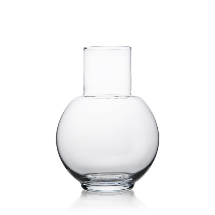 China Manufacture Transparent Lead Free Crystal High Quality Handblown Carafe Set