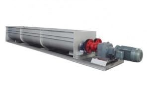China Energy Saving Crushing Pretreatment Equipment Dual Shafts Mixed Screw Conveyor wholesale