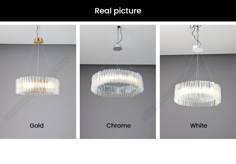 Modern Designer LED Pendant Light Nordic Circle Pendant Lamp(WH-MI-446)