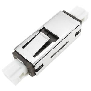 China MU to MU simplex metal material connection fiber optic adapter wholesale