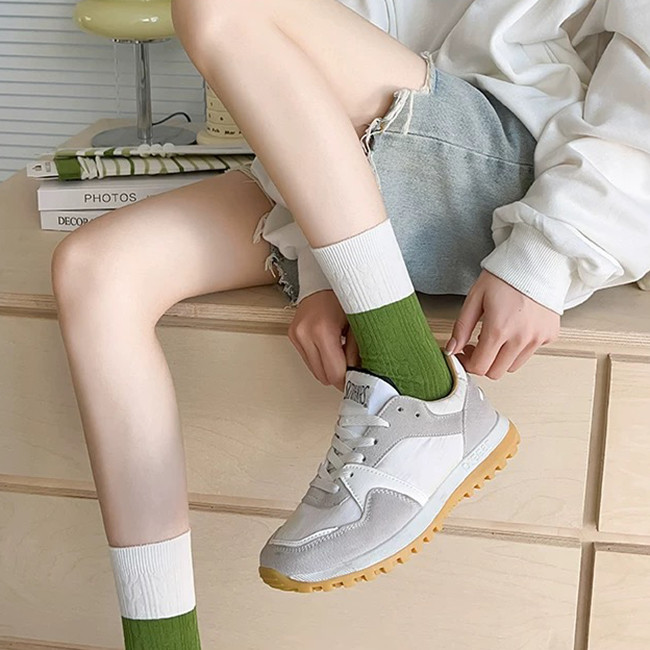 Cotton Women's Personalized Socks Sustainable Everyday Breathable Casual Socks