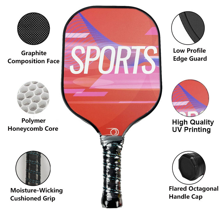3K Carbon Custom Logo Pickleball Paddle Professional Raquetas Pickleball